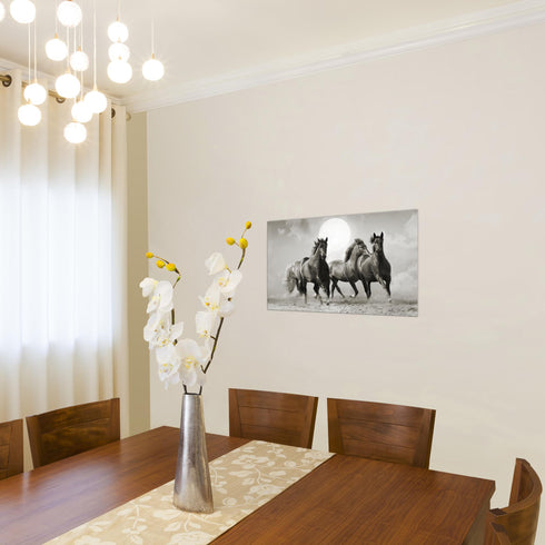 Wandbilder Wohnzimmer XXL Pferde Moderne Bilder Tiere